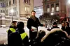 Freddy Andre Øvstegård (SV) støtter grasrotopprøret og holdt appell. Onsdag neste uke tar han med seg fem ansatte fra barnevernet til spørretimen i Stortinget.
