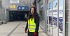 De første dagene brukte Hilde Mari Bjørke til å ta imot flyktninger på togstasjonen i Krakow.
