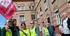 PENSJONSKAMP: De streikende ved sykehusene ble stoppet av tvungen lønnsnemnd, men vant fram med kravet sitt i Rikslønnsnemnda.