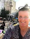 Vernepleier Jeanne Toft var på utveksling til Vestbredden ifjor.