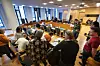 AVSLUTNING: Etter nesten tre måneder er nå siste fase innledet. Nær samtlige 24 saksøkere var tilstede i rettssalen.