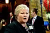 Statsminister Erna Solberg hisset opp landets sosionomer med uttrykket «sosionomisere vekk» i Stortingets spørretime.