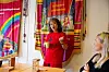 Kim Helene Olsen, fylkessekretær i FO Oslo, lover vafler, is, jordbær og moralsk støtte.
