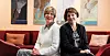 Dette er et viktig nybrottsarbeid som skjer i dialog med psykisk helse, kriminalomsorg og politi, forteller Ingrid Pelin Berg (t.h.), regiondirektør i Bufetat region Øst, og Mette Bengtson, psykologspesialist og avdelingsdirektør.