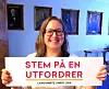 STOLT: Kamilla Therese Ravn Fossem (Rødt), hovedtillitsvalgt for FO i Sortland, er inne.