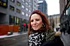 SYMBOLSK INTEGRERING: – De vil integrere deg med strikkekafé og vafler, men ikke gjennom relevant jobb, sier Jihan Salem, som søker sosionomjobb på  sjette året.