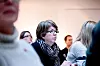 Inger Lisbet Hegland forklarte hvorfor FO Sør-Trøndelag ikke vil delta på Trondheimskonferansen, og fikk full støtte fra landsstyret.