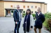 Prosjektleder Roger Atle Wæhle Kårstad, psykologspesialist Emma Marie Jones og assisterende seksjonsleder Kristian Toppe Aarlie.