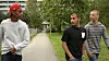 Noah (t.v.) og kameratene Tim og Hashim på Haugenstua. Filmen Barneraneren gjør oss kjent med de tre kameratene etter at de er tatt for å begått ran. Hvordan de straffes, og hva som skjer i løpet av de første 12 månedene etter dommen gir et godt innblikk i hvordan utsatt ungdom har det.