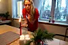 MOR I HUSET: Sara Utnem er husmor på barnehjemmet. Hun  legger til rette for kos og hygge, bestiller mat og setter opp meny.