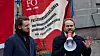 Stian Antonsen (t.h.) og Freddy Øvstegård, begge SV-politikere, takker #heierna-kampanjen for økt oppmerksomhet om barnevernet.