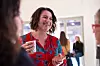 Flott å både feire og utfordre seg selv, mener konferansier Kathrine Haugland Martinsen fra FO-ledelsen.