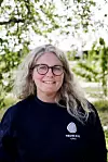 Ingrid Sand Ekeberg, sosial- og landbruksfaglig koordinator for Nedre Eik gård rehabilitering.