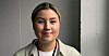 Barnevernsstudent Oda Gravdal Ulriksen forteller at studentene hun har snakket med etter drapet er preget.