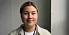 Barnevernsstudent Oda Gravdal Ulriksen forteller at studentene hun har snakket med etter drapet er preget.