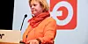 Fellesorganisasjonens leder Mimmi Kvisvik vil sette fortgang i arbeidet for likelønn.