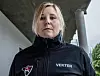 Navn: Randi Presthammer (33). Arbeidsinntekt: 9000 kroner fra vaktselskap. Utgifter: 13 000 kroner i avdrag på bil- og boliglån samt 2800 kroner til SFO. Drømmejobb: Kriminalomsorgen.