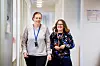 Teamleder Kari Klungervik Berdal og barnevernsleder Camilla Kristiansen-Wahl.