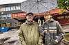 NY ARENA: Elise Sandøy og Stefano Giusti fra Utekontakten besøker Kjøkkelvik Ungdomsskole et par dager i uka.