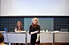 KRITIKK: Reaksjonene er sterke etter at valgkomiteen vraket Ellen Galaasen (foran). Mimmi Kvisvik i bakgrunnen.