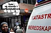 UROVEKKENDE: Antallet voldsepisoder i arbeidslivet øker, ifølge Arbeidstilsynet. Bildet er tatt etter at en mann skjøt i taket og tok en NAV-ansatt ved NAV Gamle Oslo som gissel 1. juni 2012.
