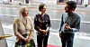 Elizabeth Langeland Gracia (t.v) og Younas Mohammad-Roe gir minister Kjersti Toppe (Sp)  innspill til hvordan arbeid med minoriteter i barnevernet kan styrkes. Begge vil ha en bedre bestillingstjeneste for tolker.