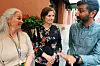 – Saksbehandlere har ikke tid til å ringe rundt for å skaffe tolk. Dette må være et statlig ansvar, mener Elizabeth Langeland Gracia. Her i samtale med minister Kjersti Toppe og Younas Mohammad-Roe i Barnevernvakta i Oslo.