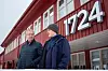 Daglig leder i Innovangsjon, Hallgrim Børhus Rogn (t.h.) og Dag Inge Bruflort, næringsutvikler i samme bedrift, vet at de ikke vil nå målet med 1724 innbyggere innen 2020, men de er likevel optimistiske.