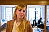 Mona Berger FO hovedtillitsvalgt (en av de to)  i Trondheim kommune på kontoret i Folkets hus i Olav Trygvassons gate