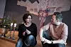 NY JOBB: Tita sammen med sin nye arbeidsgiver, pastor Egil Elling Ellingsen. IMI-kirken kjøper tjenester fra Arne Vistes firma, som gir Tita jobb.