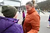 Elin Valle Mørk er miljøterapeut på skolen der Katrine er elev, og er svært rørt over all støtten fra elever og foreldre og andre samarbeidspartnere som har tatt kampen med dem.