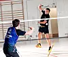 SPORTY ØKONOM: Roger Bjørnstad har spilt badminton fra han var 12 år. Han lærte det av faren sin. Nå er sønnen Adrian (18) en viktig motspiller.
