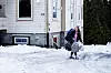 Når den siste dagen i turnusperioden kommer, føler Kjelstad seg som regel tom. Her er hun påvei hjem og gleder seg til å koble ut i 14 dager.