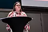 Martine Antonsen snakket om egne erfaringer med Nav på FO-dagene.
