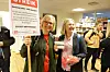 Ingrid Tennås og Trude Røsæg møtte til streikefrokost i FO Oslo, før de gikk ut på streikevakt.