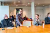 Daglig leder Jarle Eknes i HELT MED gir kred til Felix Andersen etter Andersens tale til politikere på Stortinget. Han fortalte om jobben som assistent på Fagerborghjemmet i Oslo.