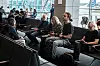 Deler av delegasjonen er samlet før flyet skal ta dem fra Amsterdam til Panama og så videre til endestasjonen: Guatemala.