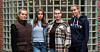 Fra venstre: Barnevernsstudentene Johanne Øygarden (23), Julie Haugen (22), Celine Wallentin (24) og Karoline Øvensen (23) ville finne ut av hvordan studentene opplever medias omtale av barnevernet. Ylva Kristine Myhre var også med på prosjektet.