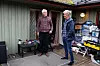 – Jeg setter enorm pris på Bjørns besøk. Han er mitt sosiale liv, sier 68-åringen (t.h).