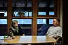 Lina Væthe har jobbet her helt siden Gunnar Søli Porsanger la seg selv inn på Samtun. Hun bli berørt når hun snakker om hvor fint det er å se at det har gått så bra med hennes tidligere pasient og nå kollega.