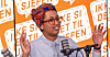 Komiker Hani Hussein i podkasten Ikke si det til sjefen