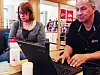 IKKE STREIK: - Jeg er ikke skuffa over at det ikke blir streik. Men jeg er skuffa over at det ikke ble noen likelønnspott, sier fylkesleder i FO Sør-Trøndelag. Her på kontoret med avdelingssekretær Nils Karlsholm.