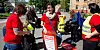 Fra tirsdag 11. juni er 42 FO-ere i streik. Her fra første streikedag på Ullevål sykehus i Oslo.