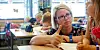 Barnevernspedagog og miljøterapeut ved Trudvang skole i Sogndal Eirin Kormeset møter fortsatt de elevene med spesielle omsorgsbehov, men tar strenge forhåndsregler.