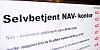 SELVHJELP: Nav Drammens mottak var tidligere bemannet fra klokka 9. Nå åpner de en time senere.