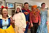 Supermanndansen vekket deltakerne etter lunsj. Fra høyre Daniel Espeseth, Aleksander Heitmann og Henrik Henrik Høiby fra GREP, innleder Kirsten Braatveit og konferansier Camilla Melvoll Berntsen.