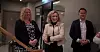 ENIGHET: LO Stat-leder ELisabeth Steen (t.v.), statsråd Karianne Tung og riksmekler Mats W. Ruland kunne glede seg over å ha unngått streik i staten.