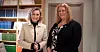 Statsråd Karianne Tung (t.v.) og LO Stat-leder Elisabeth Steen.