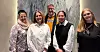Anne Marit Svenneby (f.v.), Anne Øslebø, Morten Gloppestad von Krogh, Torunn Bredvei Steinsholt og Siv Iren Hansen mener de har blitt tryggere tillitsvalgte.
