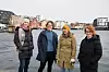 Lavterskelteamet har ført til mer tverrfaglighet og et felles språk, mener (f.v.). Åse Johanne Sørli, Merete Buvik, Linda Svorken og Hilde Rydningen.